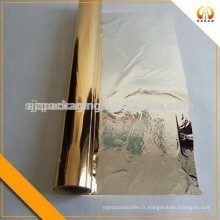 12micron Golden Sliver Metallized BOPET film